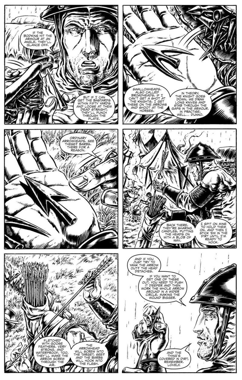 Illustration for article titled Crécy is a History Lesson As Told by Warren Ellis